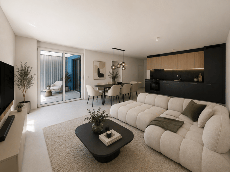 Villeret, superbe appartement de 2.5 pièces au 1er étage avec terrasse et ascenseur (3)