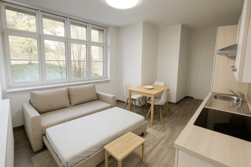St-Imier, studio entièrement rénové au 1er étage (1)