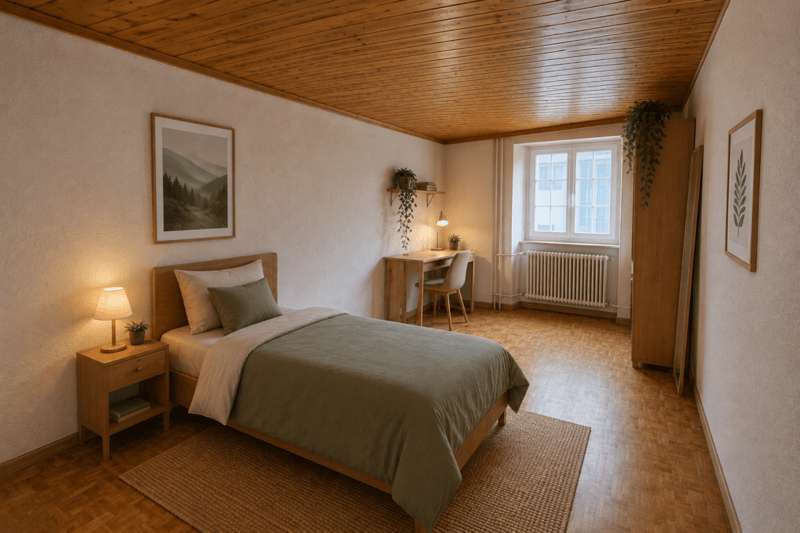 St-Imier, magnifique duplex de 4.5 pièces au 3ème étage avec terrasse commune (6)
