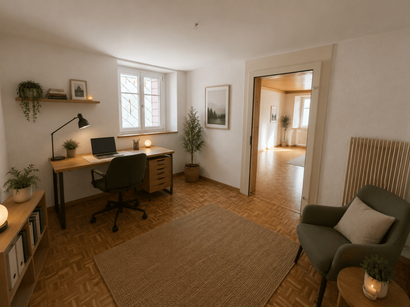 St-Imier, magnifique duplex de 4.5 pièces au 3ème étage avec terrasse commune (4)