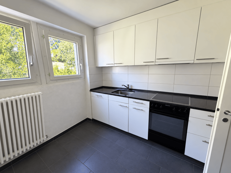 Tramelan, joli appartement rénové de 4 pièces au rez supérieur, situé dans un quartier calme (1)