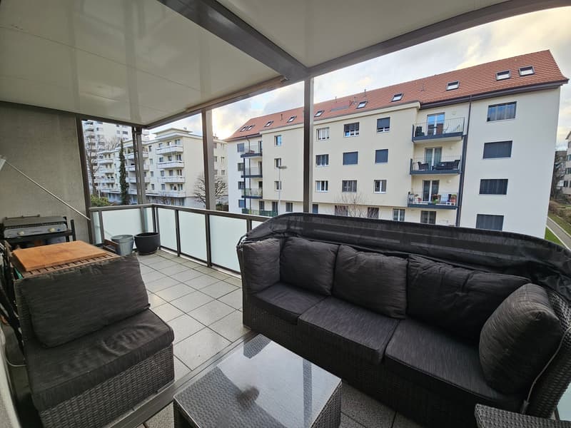 Ruhiges Wohnen, nah in der City in 4-Zimmer-Wohnung mit Balkon inkl. 1 Parkplatz  in Binningen (16)
