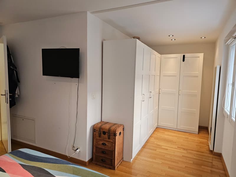 Ruhiges Wohnen, nah in der City in 4-Zimmer-Wohnung mit Balkon inkl. 1 Parkplatz  in Binningen (6)