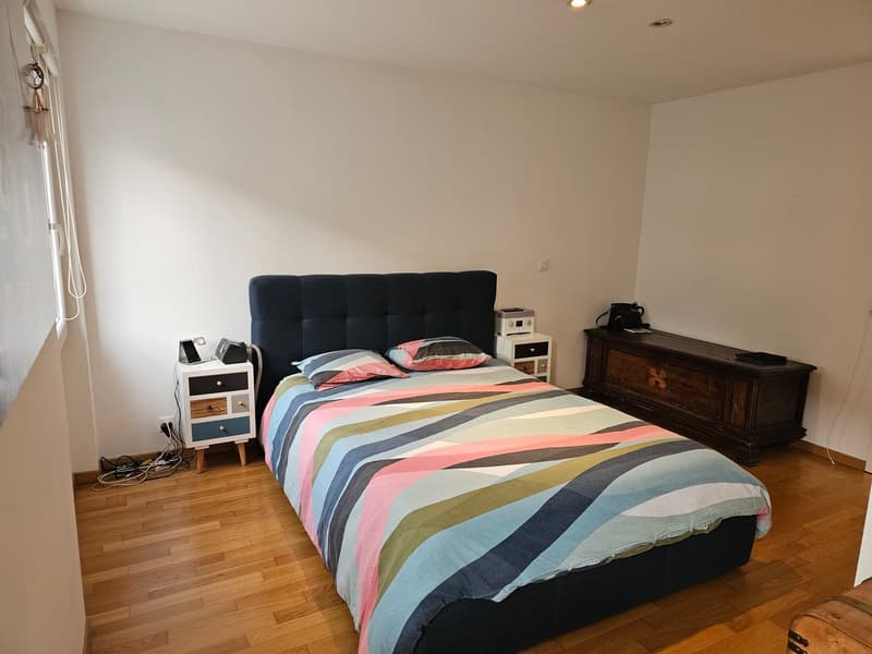 Ruhiges Wohnen, nah in der City in 4-Zimmer-Wohnung mit Balkon inkl. 1 Parkplatz  in Binningen (5)