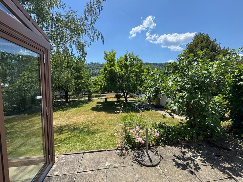 Freistehendes 5-Zimmer- EFH mit Wintergarten, Garten mit schönem Baumbestand in Witterswil – (5)