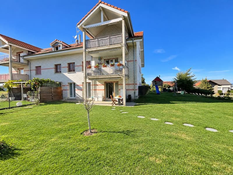 Appartement 4.5 pièces avec grand jardin privatisé de 576m2 (1)