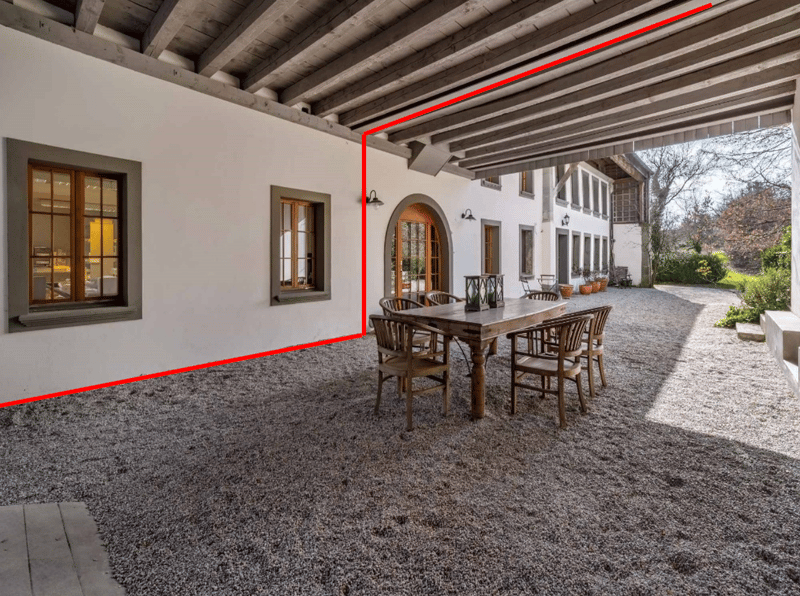 APPARTEMENT AVEC TERRAIN PRIVATIF DE 2'126m2 -  165m2 habitable - 4 chambres - 80 m² de galetas (5)
