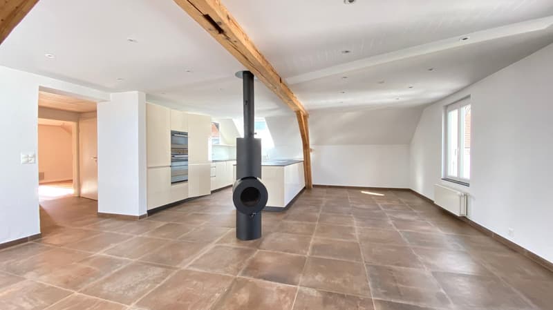 Zauberhafte 3.5-Zimmer-Wohnung mit Châlet-Chic im Dorfzentrum von Bettlach (7)
