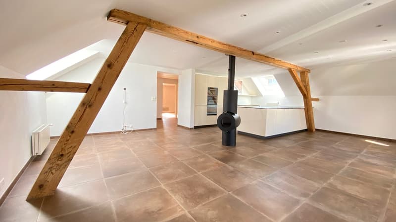 Zauberhafte 3.5-Zimmer-Wohnung mit Châlet-Chic im Dorfzentrum von Bettlach (8)