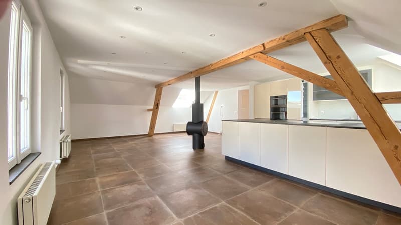 Zauberhafte 3.5-Zimmer-Wohnung mit Châlet-Chic im Dorfzentrum von Bettlach (9)