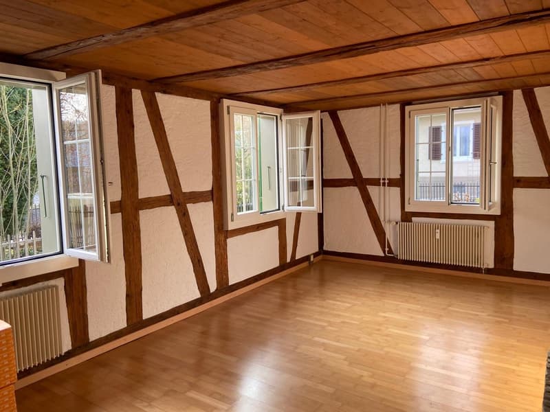 Charmante 2.5-Zimmer-Altbauwohnung mit Terrasse in Subingen (5)