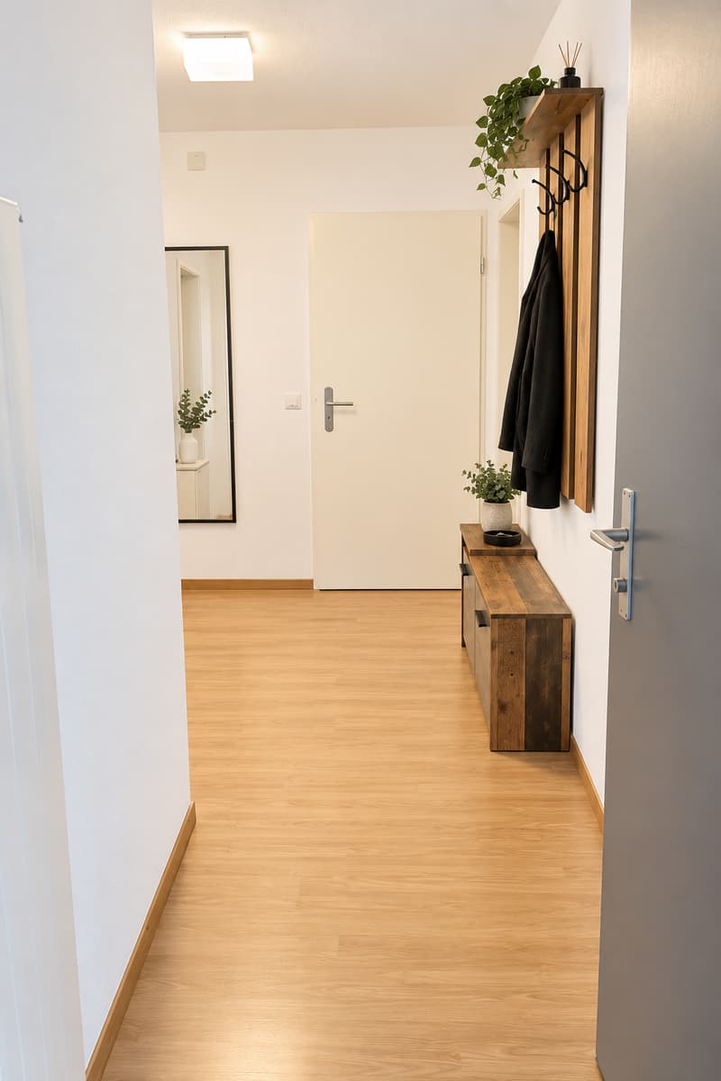 Ruhige 3.5-Zimmer-Wohnung mit Balkon in Etziken mit Blick ins Grüne (5)