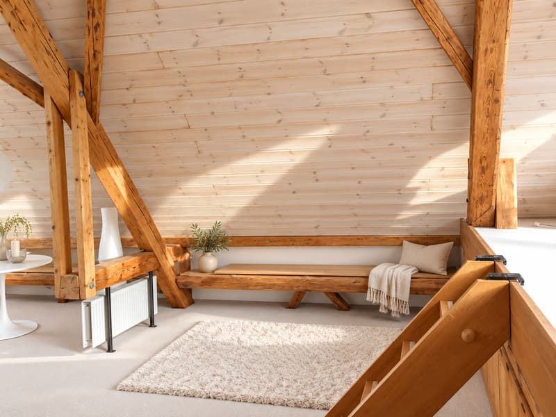 1.5-Zimmer-Dachwohnung im Grünen zu vermieten (2)