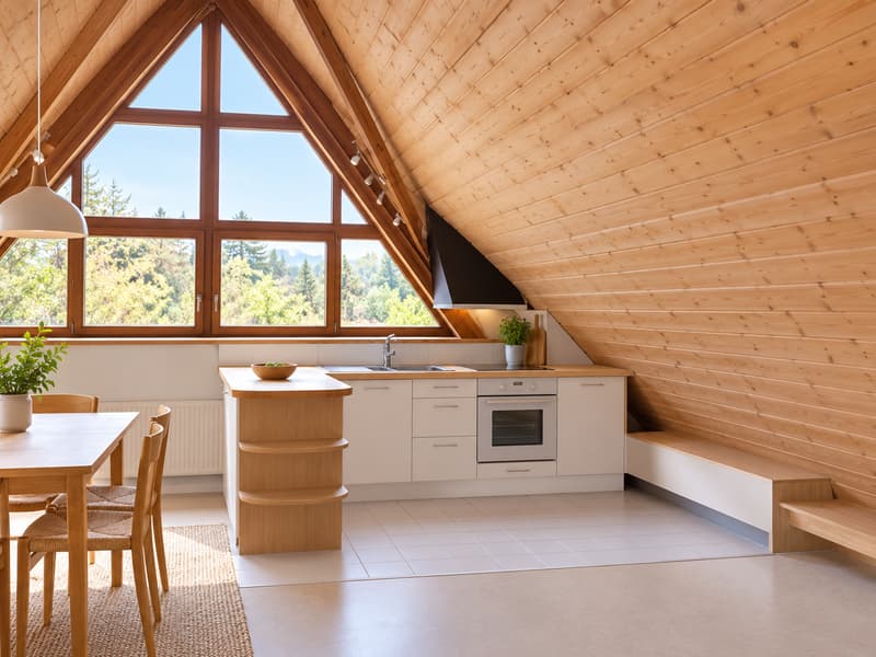 1.5-Zimmer-Dachwohnung im Grünen zu vermieten (4)