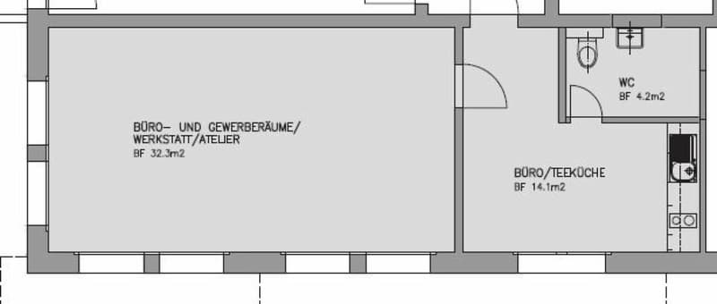 Gewerbefläche mit Rückzugsqualität - Optimal für Büro oder Praxis (4)