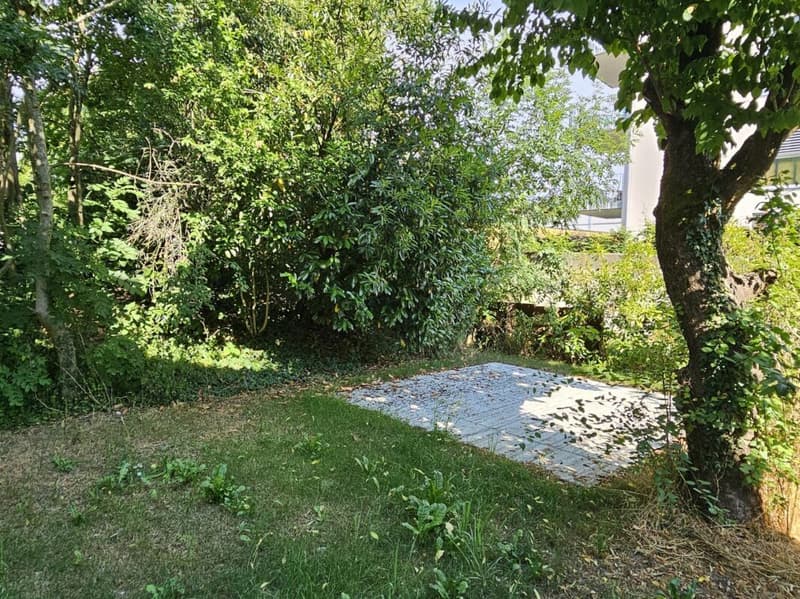 Modernes Wohnen in Aegerten - neuwertiges Studio mit Parkplatz und Gartensitzplatz (9)
