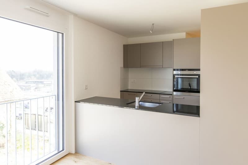 Moderne 3.5-Zimmer-Wohnung mit Gartensitzplatz in Orpund zu vermieten (2)