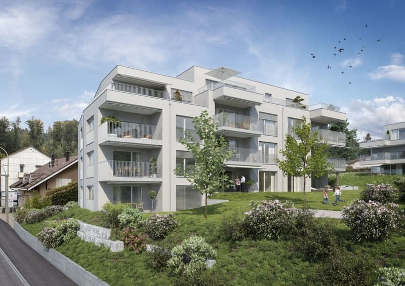 Moderne 2.5-Zimmer-Erdgeschosswohnung In Orpund zu vermieten (1)