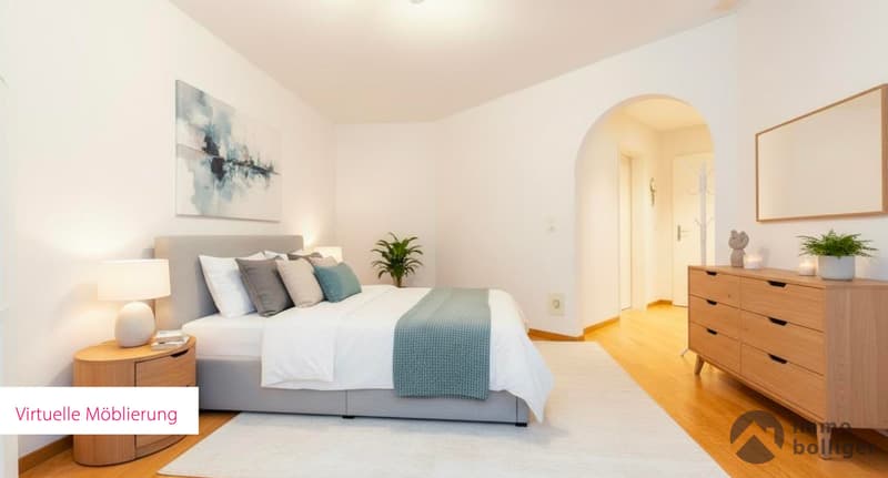Stadtnahes Unikat - Oktagon mit Balkon und Garten (5)