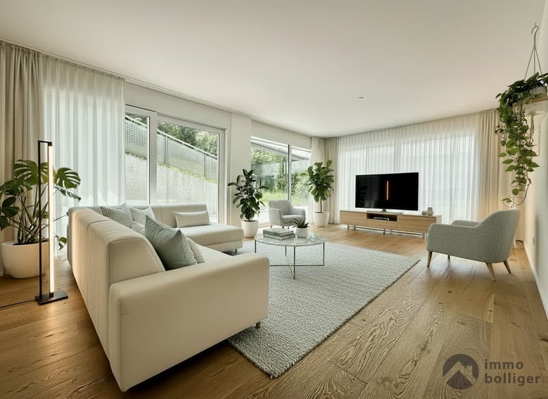 Neubaufeeling am Waldrand - moderne Erdgeschosswohnung (1)