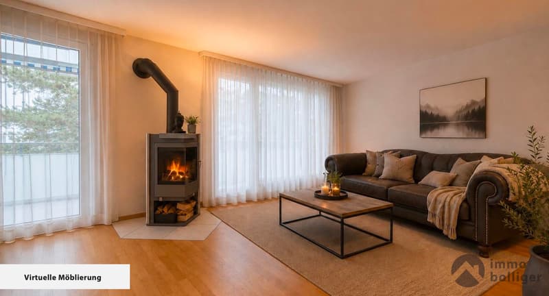 Stadtnahes Unikat - Oktagon mit Balkon und Garten (4)