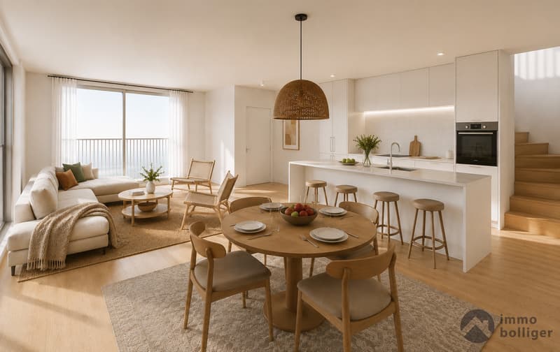 Wohnen mit Weitblick - moderne Doppelhaushälfte in Holziken (2)