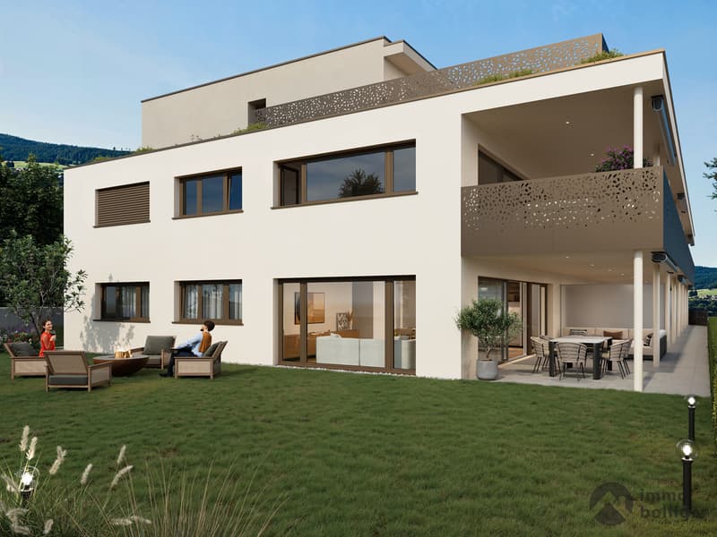 Exklusive Gartenwohnung mit 98 m2 Umschwung (9)