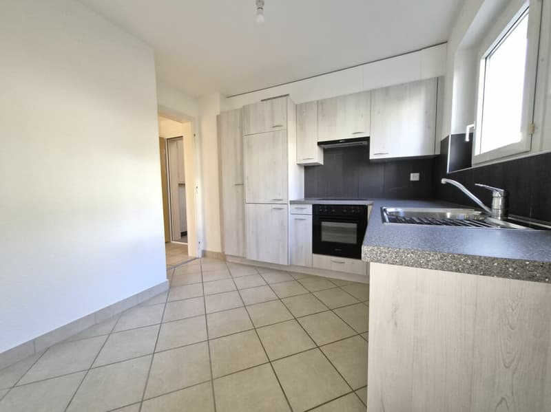 Appartement de 3 pièces au rez (2)