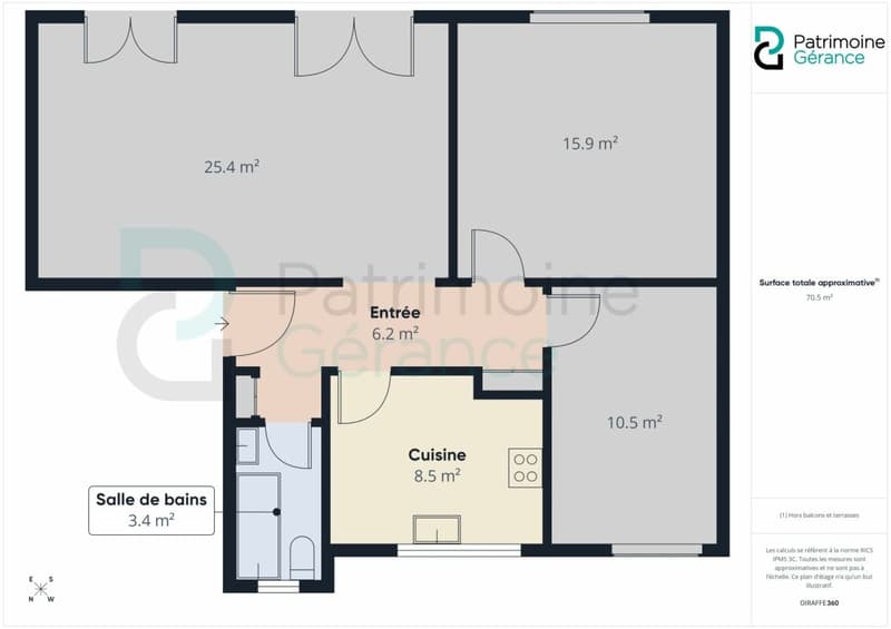 Spacieux ! Appartement de 3.5 pièces (7)