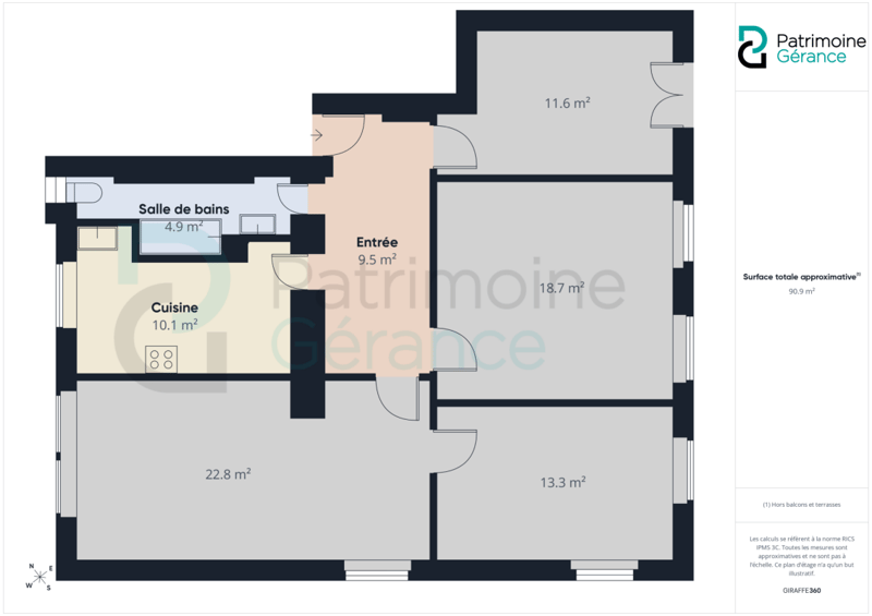 Fraîchement rénové ! Appartement de 4.0 pièces avec balcon (10)