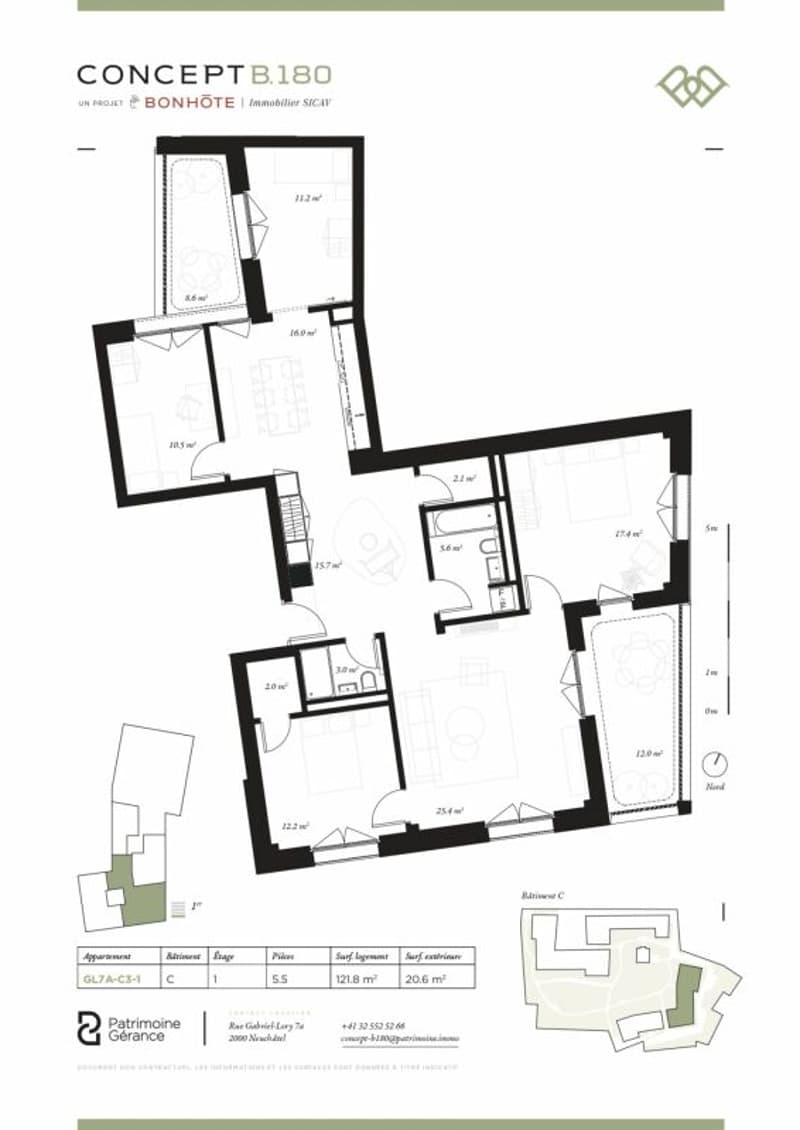 NOUVEAUTÉ - APPARTEMENT NEUF DE 5.5 PIÈCES AVEC VUE SUR LE LAC (8)