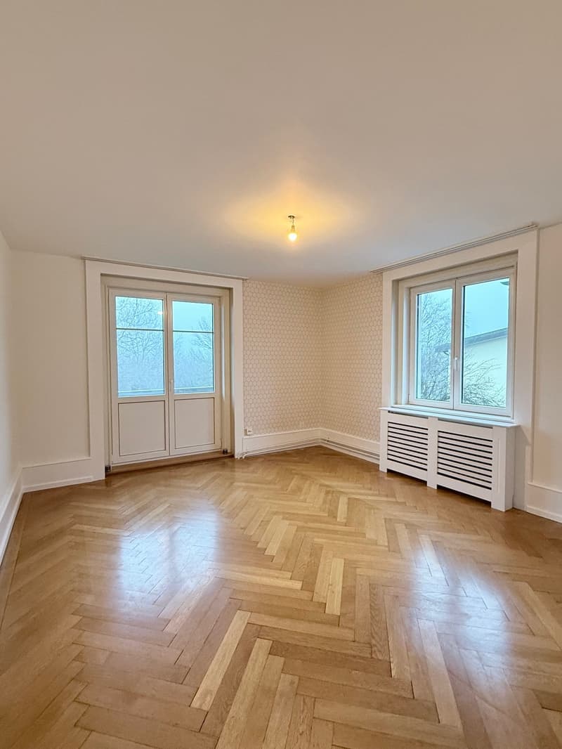 Joli appartement rénové de 4 pièces au 1er étage avec balcon et jardin commun (7)