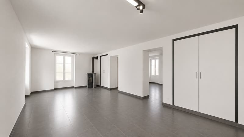 Superbe appartement de 4 pièces avec grand balcon, jardin et dans un quartier très calme (4)
