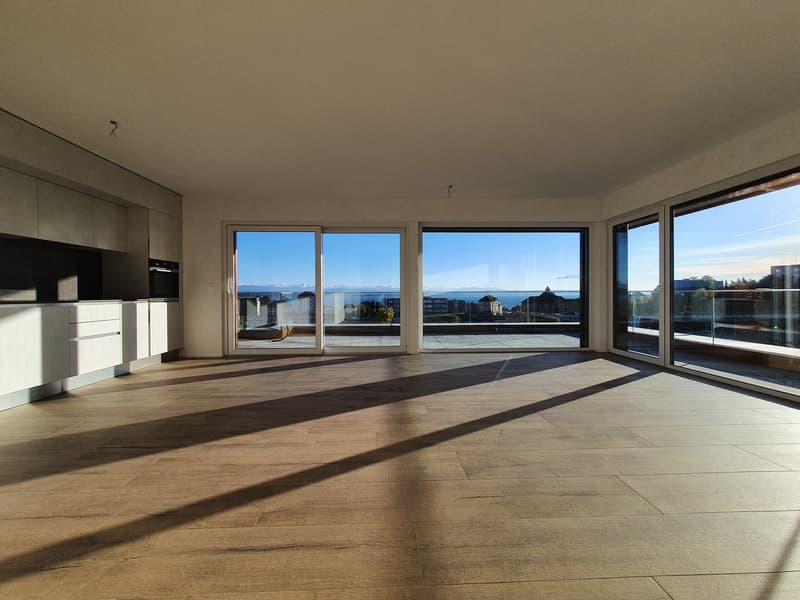 Splendide appartement en attique de 3,5 pièces avec balcon et vue sur le lac (2)