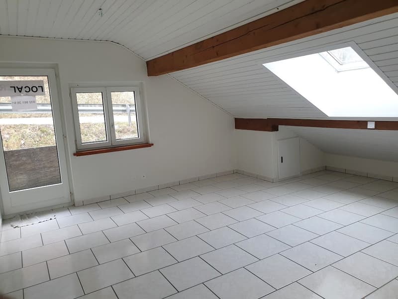 Appartement 3 pièces mansardé avec balcon (3)