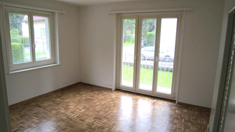 Appartement de 3 pièces avec balcon au rez de chassée (2)