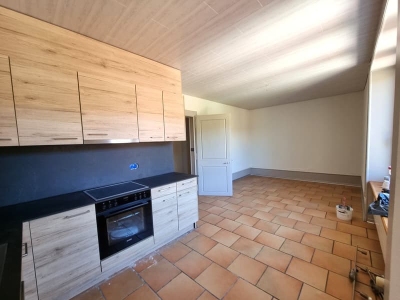 Joli appartement partiellement rénové de 4,5 pièces avec balcon et jardin commun (2)