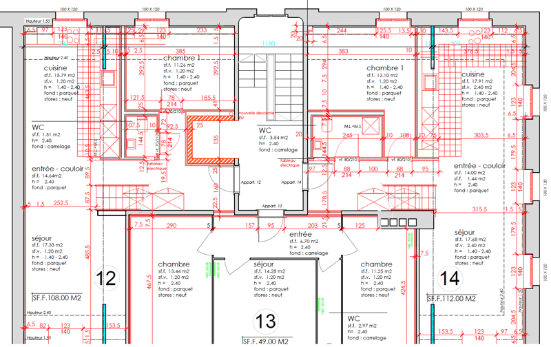 Bel appartement en duplex entièrement neuf de 4 pièces au 4ème étage avec ascenseur (11)