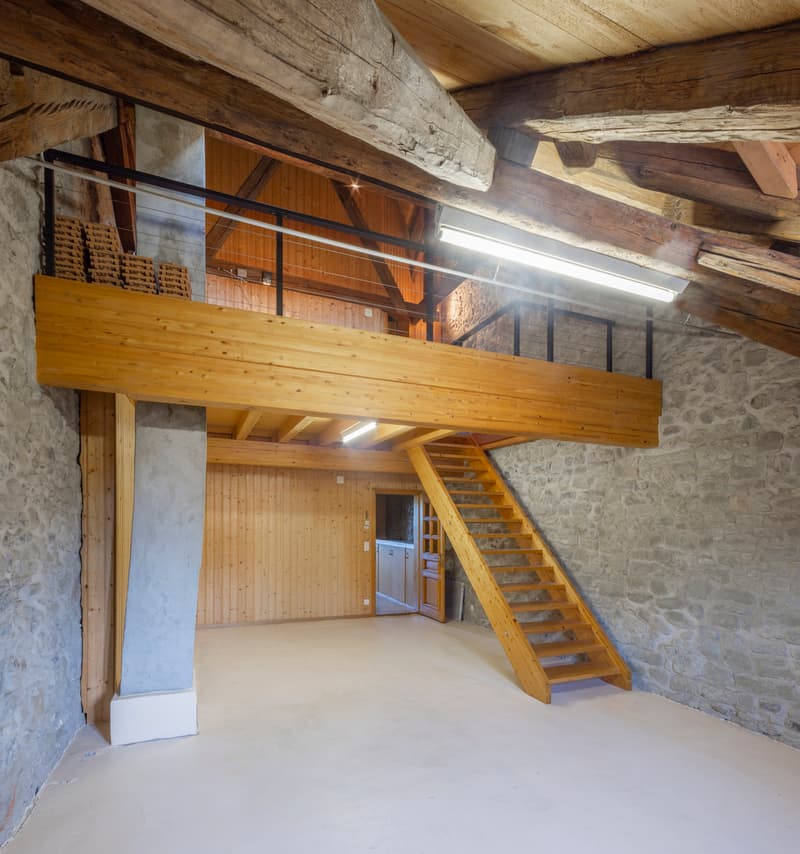 Maison en ville de Romont sur les remparts (10)