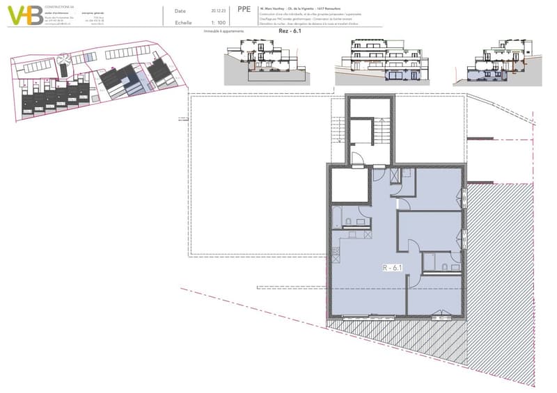 Appartement neuf de 4.5 avec jardin, dans un environnement calme (6)