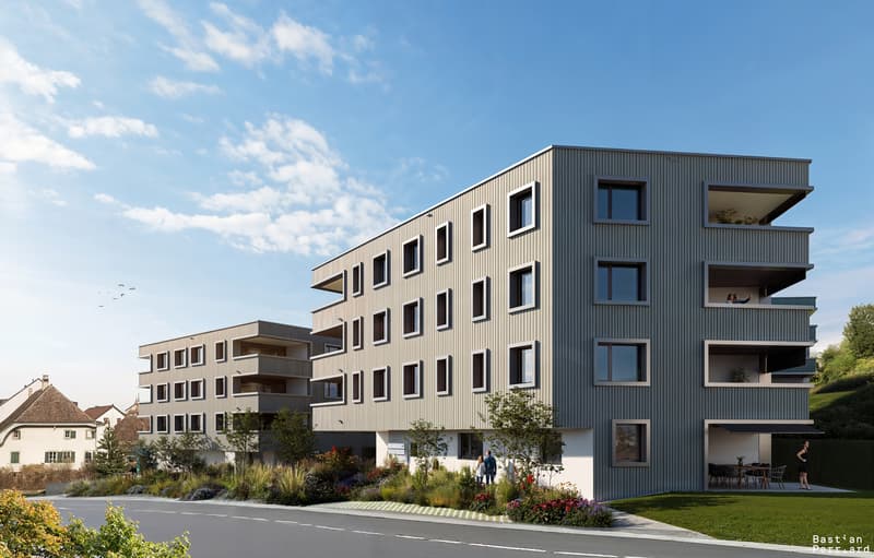 Petit immeuble de 6 appartements dans la nature, proche de la gare (4)