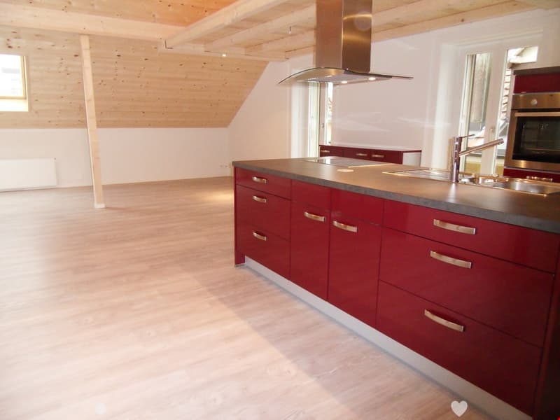 TOP Aussergewöhnliche Dachwohnung mit Galerie ganz Zentral (1)