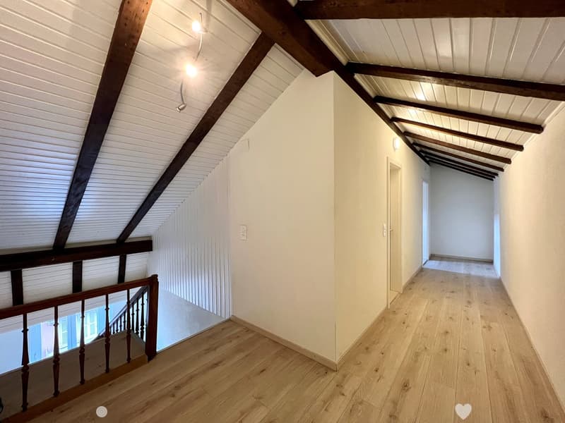 TOP Helle, ruhige Duplex-Dachwohnung 3..5 Zimmer mit Balkon (1)