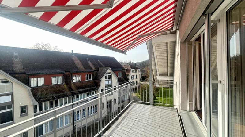 Leben mit Privatsphäre - charmante Dachwohnung in Gerlafingen (5)