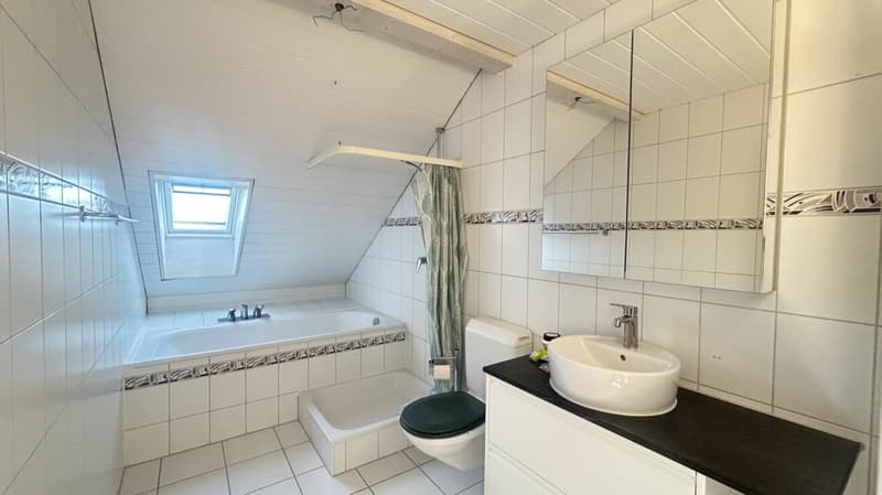 Leben mit Privatsphäre - charmante Dachwohnung in Gerlafingen (10)