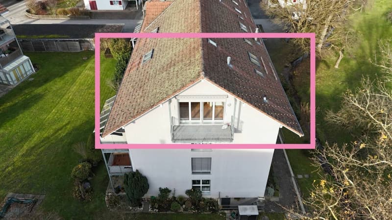 Leben mit Privatsphäre - charmante Dachwohnung in Gerlafingen (16)