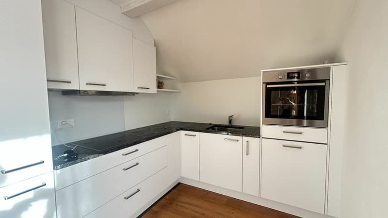 Leben mit Privatsphäre - charmante Dachwohnung in Gerlafingen (9)