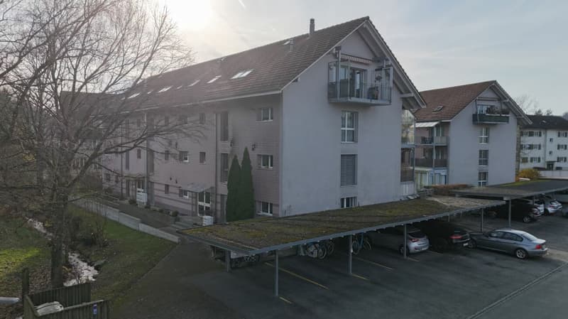 Leben mit Privatsphäre - charmante Dachwohnung in Gerlafingen (19)