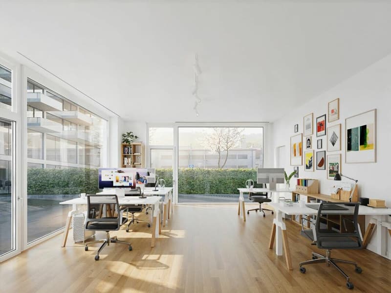 3.5-Zimmer-Eigentumswohnung mit separatem Atelier im Aebiguet am Bach (3)