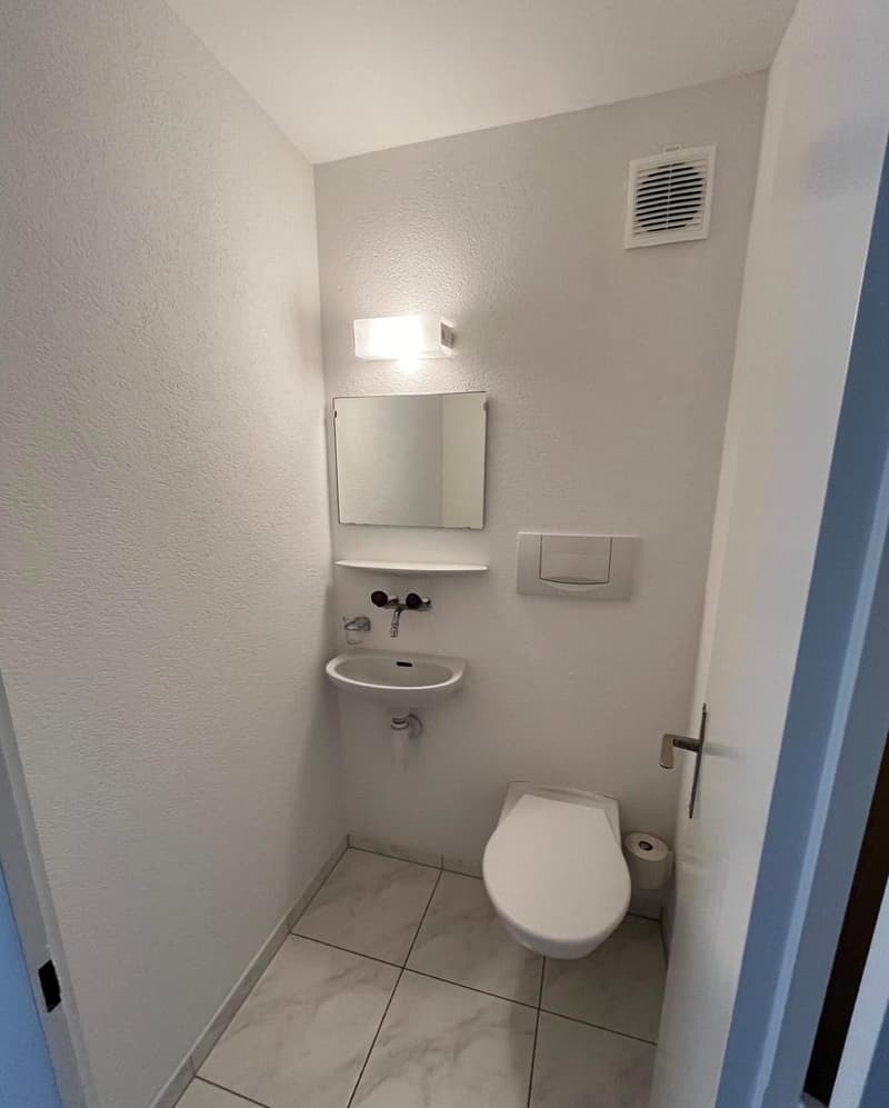 WC (Bild aus vergleichbarer Musterwohnung)